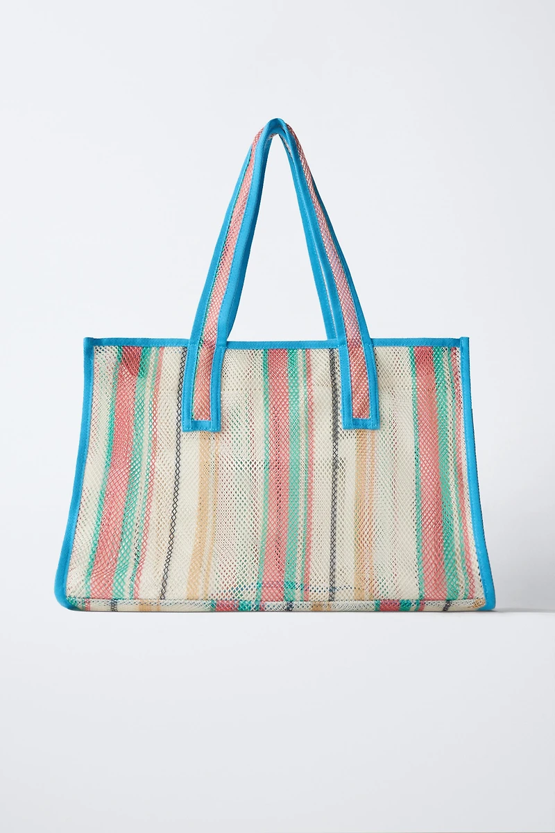MESH SHOPPER BAG