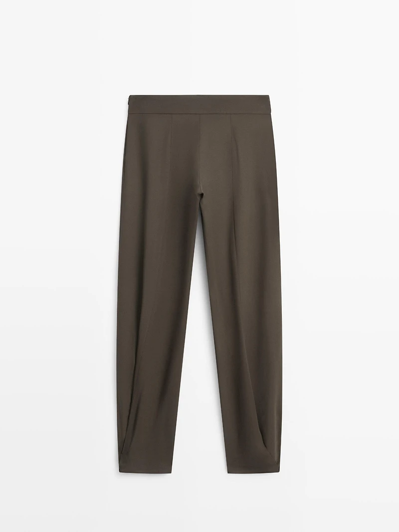 Flowing sarouel trousers