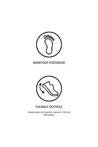 CONTRAST BAREFOOT SNEAKERS