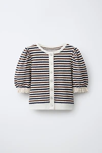 STRIPED CARDIGAN