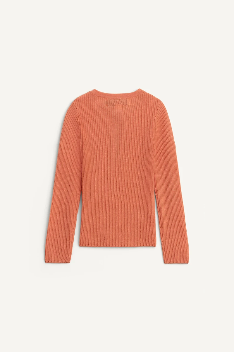 100% WOOL HENLEY JUMPER LIMITED EDITION