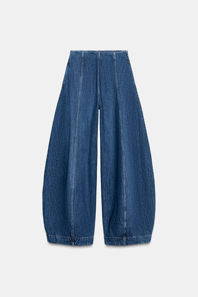 ZW COLLECTION HIGH-WAIST BALLOON JEANS