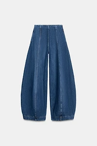 ZW COLLECTION HIGH-WAIST BALLOON JEANS