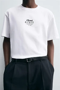 T-SHIRT IMPRIMÉS CONTRASTE