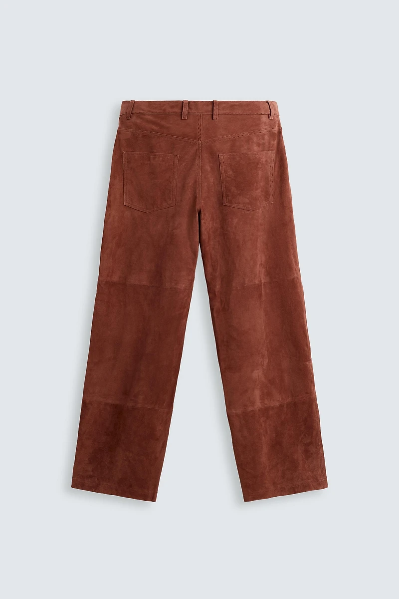 LIMITED EDITION SUEDE LEATHER PANTS