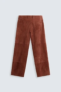 LIMITED EDITION SUEDE LEATHER PANTS