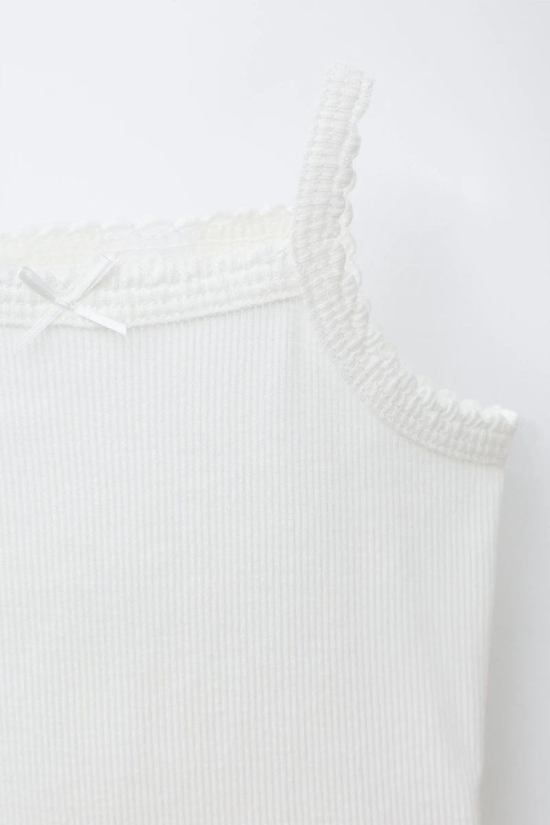 2-6 YEARS/ THREE-PACK OF RIBBED TANK TOPS