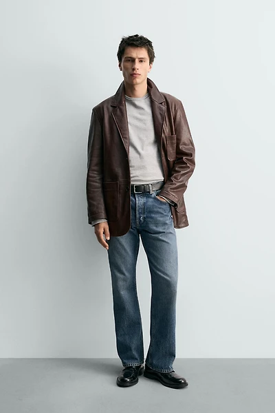 STRAIGHT BOOTCUT FIT JEANS