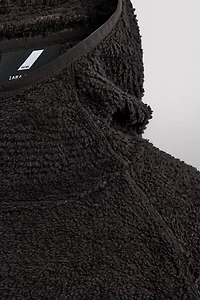 TEXTURED SKI FLEECE HOODIE