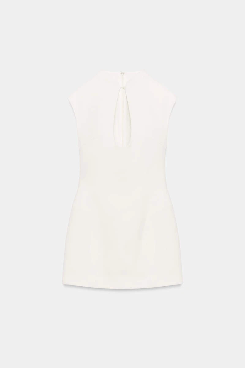 VOLUMINOUS MINI DRESS