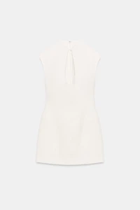 VOLUMINOUS MINI DRESS