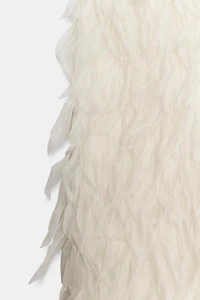FEATHER SKIRT ZW COLLECTION LIMITED EDITION