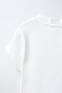 T-SHIRT À PIÈCE CAMOUFLAGE
