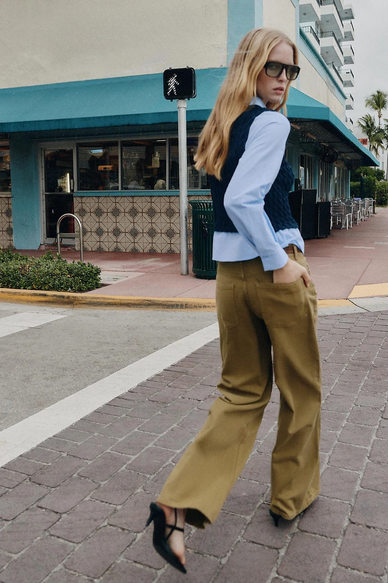JEAN Z1975 WIDE LEG AVEC CEINTURE