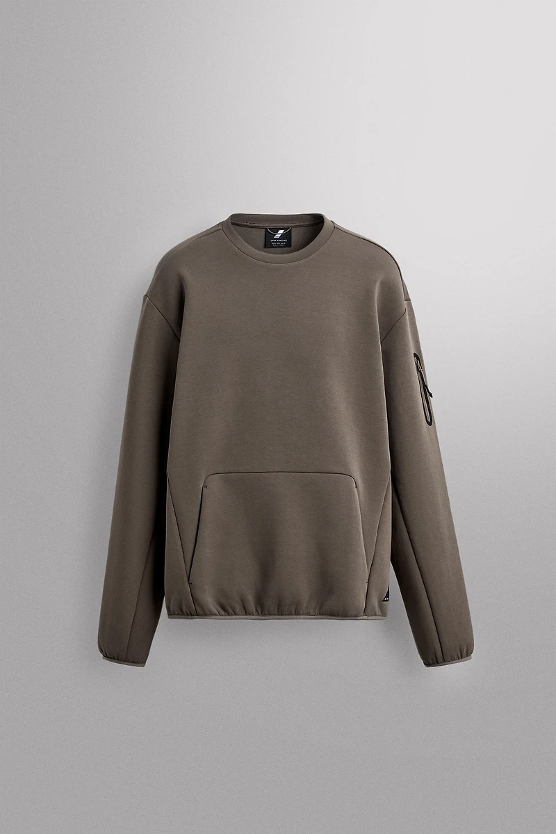 SWEAT TECHNIQUE COL ROND