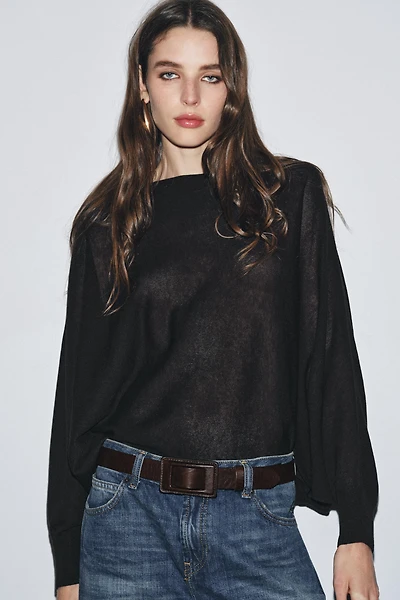 CEINTURE EN CUIR À BOUCLE DOUBLÉE