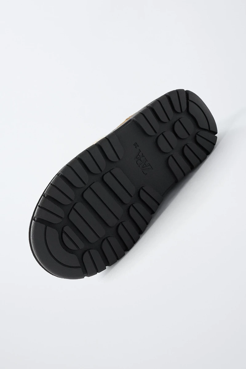 BOTTES EN CUIR DOUBLÉES