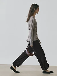 T-shirt with tie detail