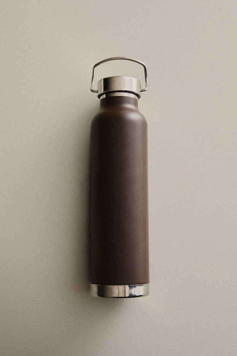 LACQUERED STAINLESS STEEL BOTTLE