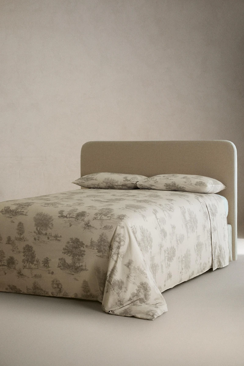 TOILE DE JOUY SATEEN DUVET COVER
