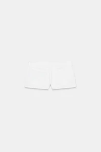 MINI SHORTS WITH CRISS-CROSS LACING