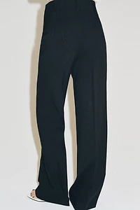 PANTALON TAILLE HAUTE AVEC LAINE ZW COLLECTION