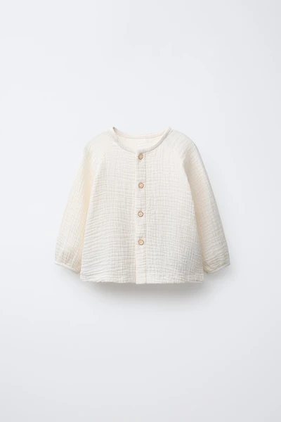 CHEMISE EN GAZE DE COTON