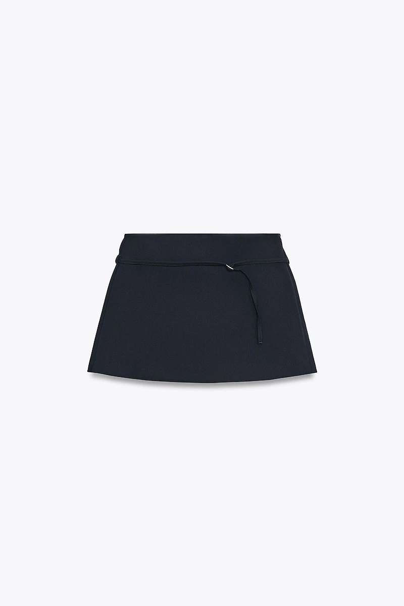 BELTED SKORT