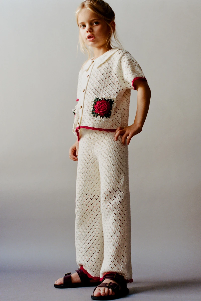CROCHET FLOR KNIT CULOTTES