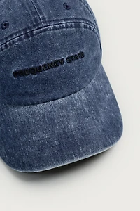 CASQUETTE LAVÉE INSCRIPTION BRODÉE