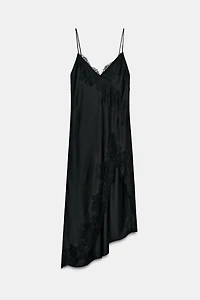ZW COLLECTION SATIN LACE DRESS