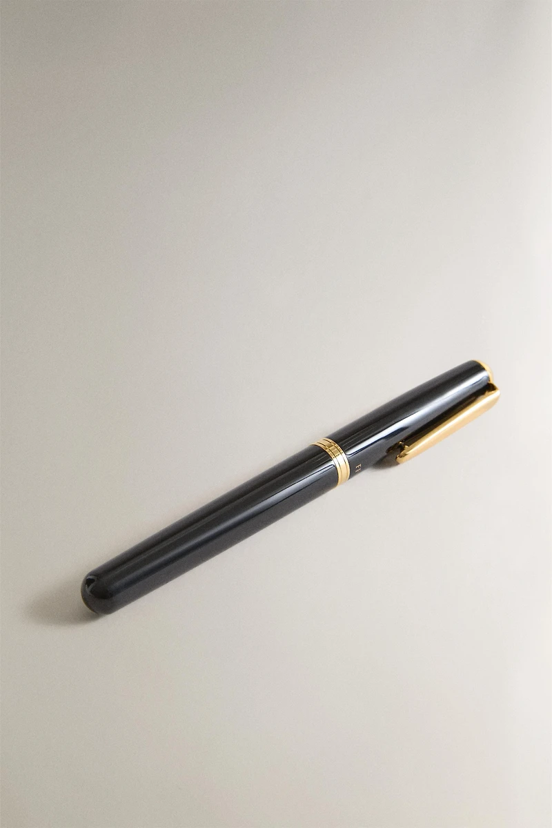 OHTO ALUMINUM AND BRASS FOUNTAIN PEN