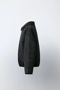 ANIMAL PRINT CLOTH JACKET