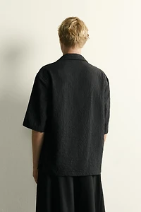 RELAXED FIT JACQUARD POLO SHIRT