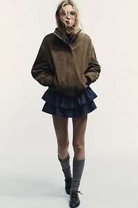 100% SUEDE VOLUME JACKET