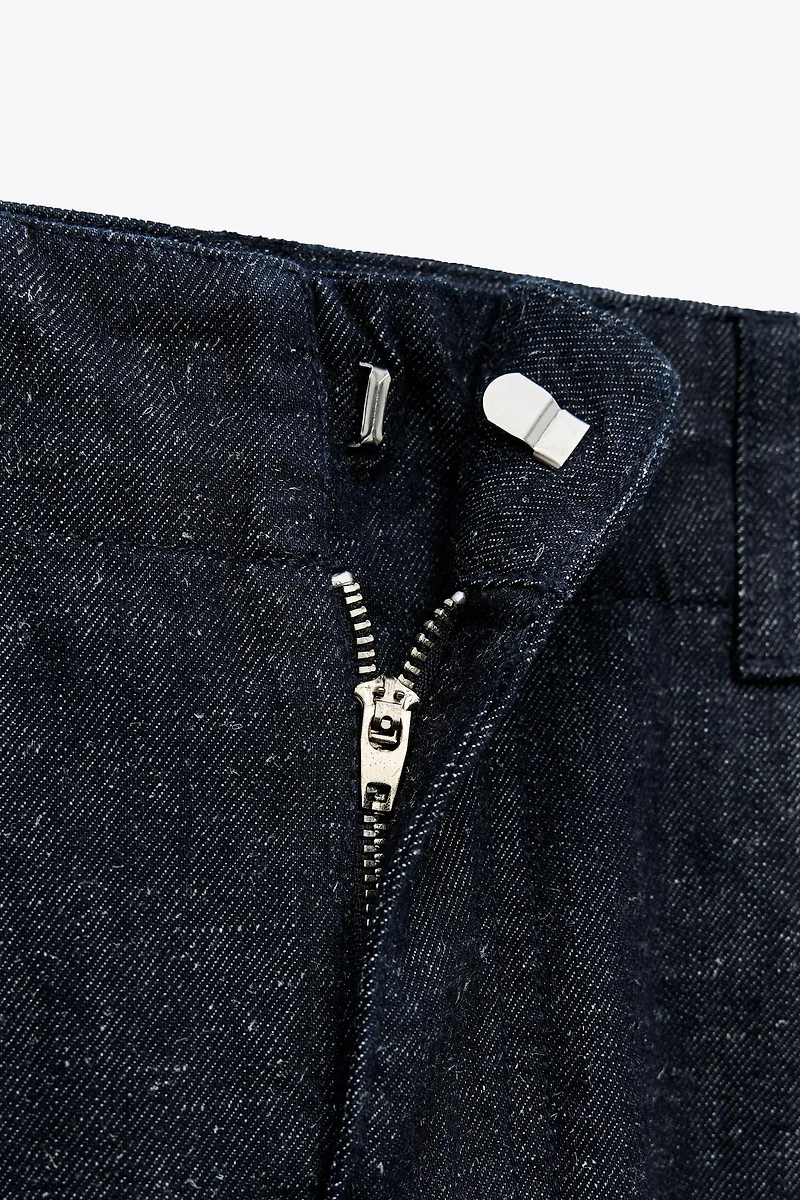 ZW COLLECTION BARREL BELT JEANS