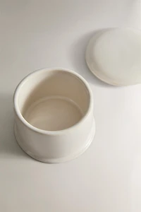 WHITE CERAMIC BOX