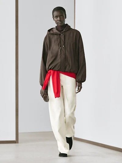 High neck puffer jacket