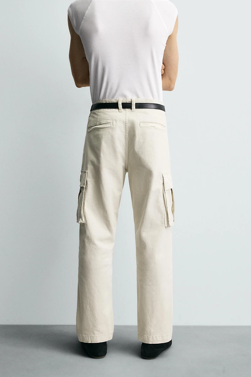 RELAXED FIT CARGO PANTS