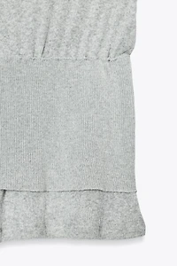T-SHIRT DOUBLE CORSAGE EN TRICOT