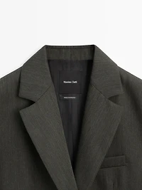 Blazer deux boutons 100 % laine