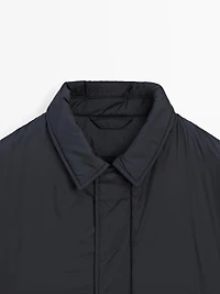 Parka ultra-légère en duvet mélangé hydrofuge
