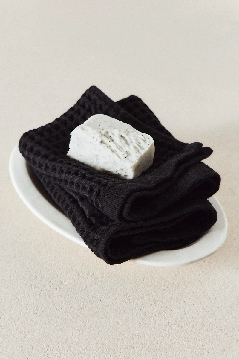 WAFFLE COTTON HAND TOWEL (PACK OF 3)
