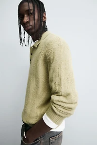 POLO EN MAILLE DÉCOUSUE