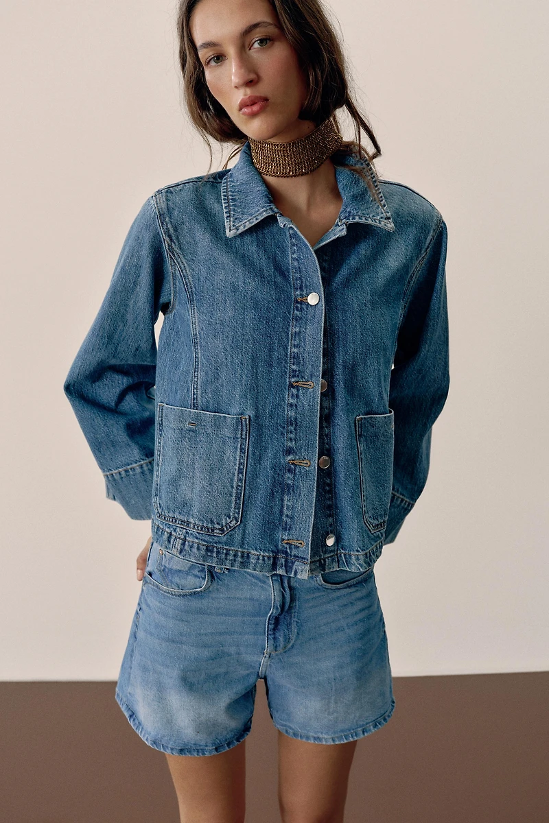 VESTE Z1975 DENIM COURTE