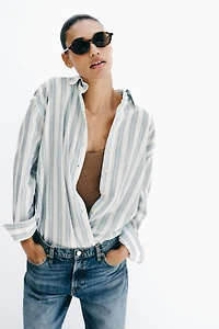 STRIPED VOLUME SHIRT