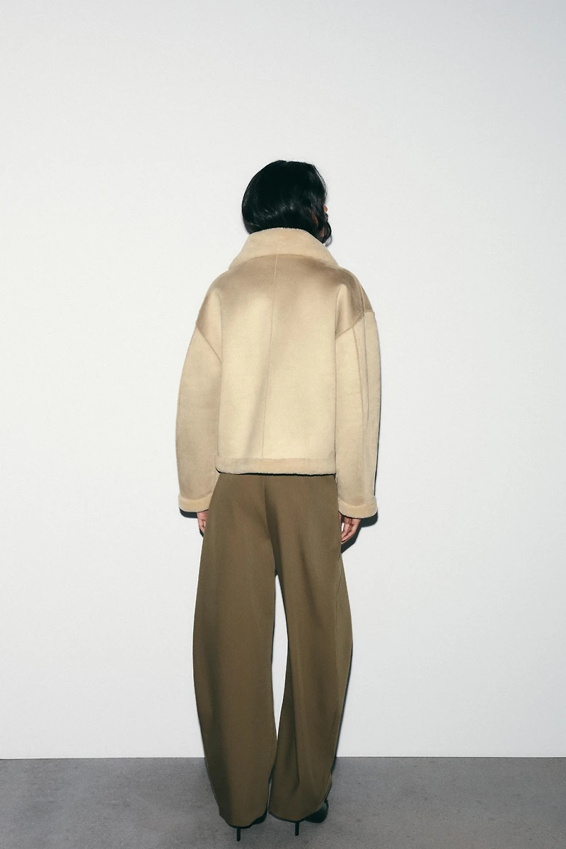 VESTE RÉVERSIBLE DOUBLE FACE