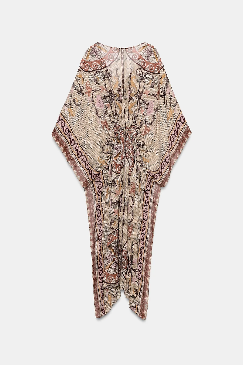 ZW COLLECTION PRINTED TUNIC DRESS