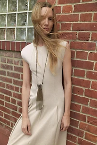 SLEEVELESS MAXI DRESS