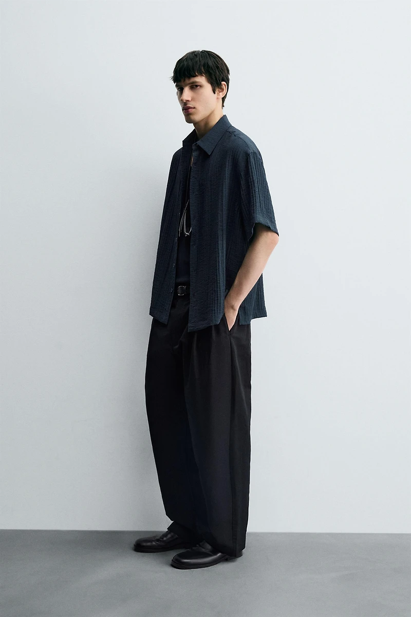 FLUID TEXTURED SHIRT